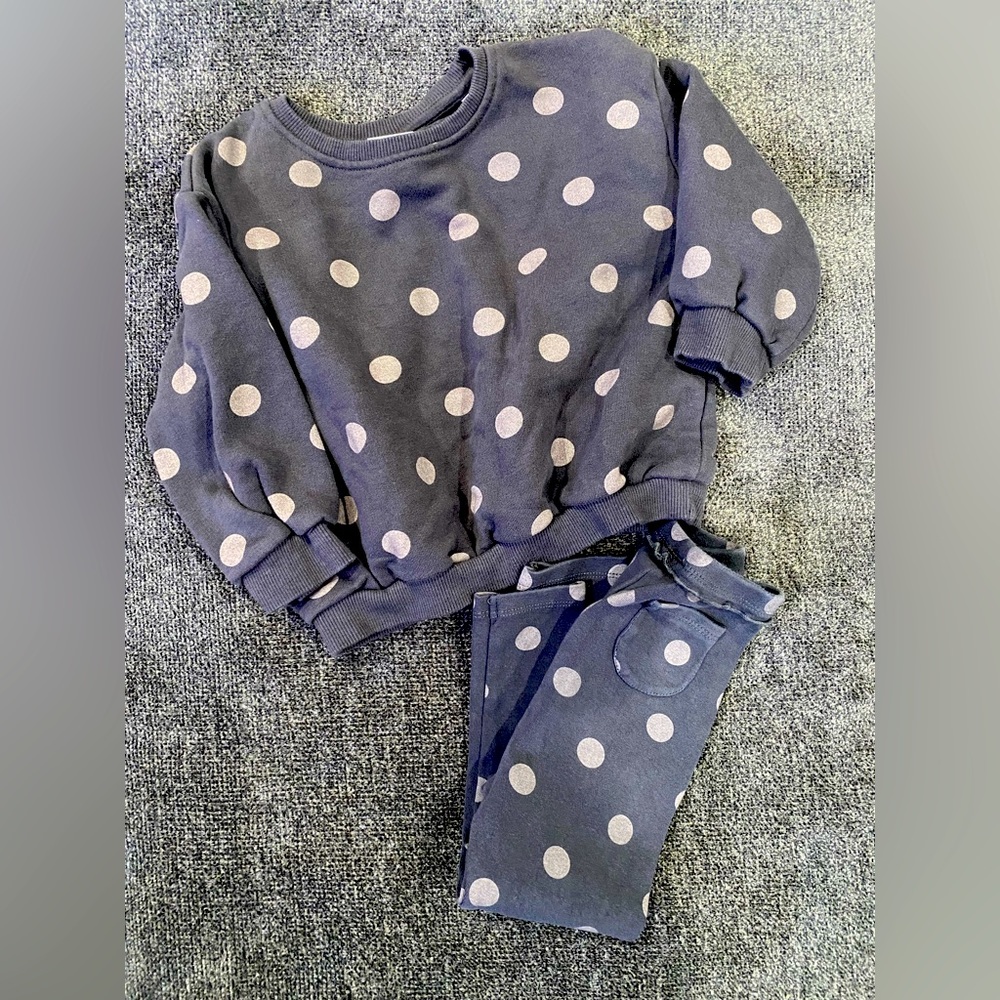 Zara Polka Dot Set 3/4